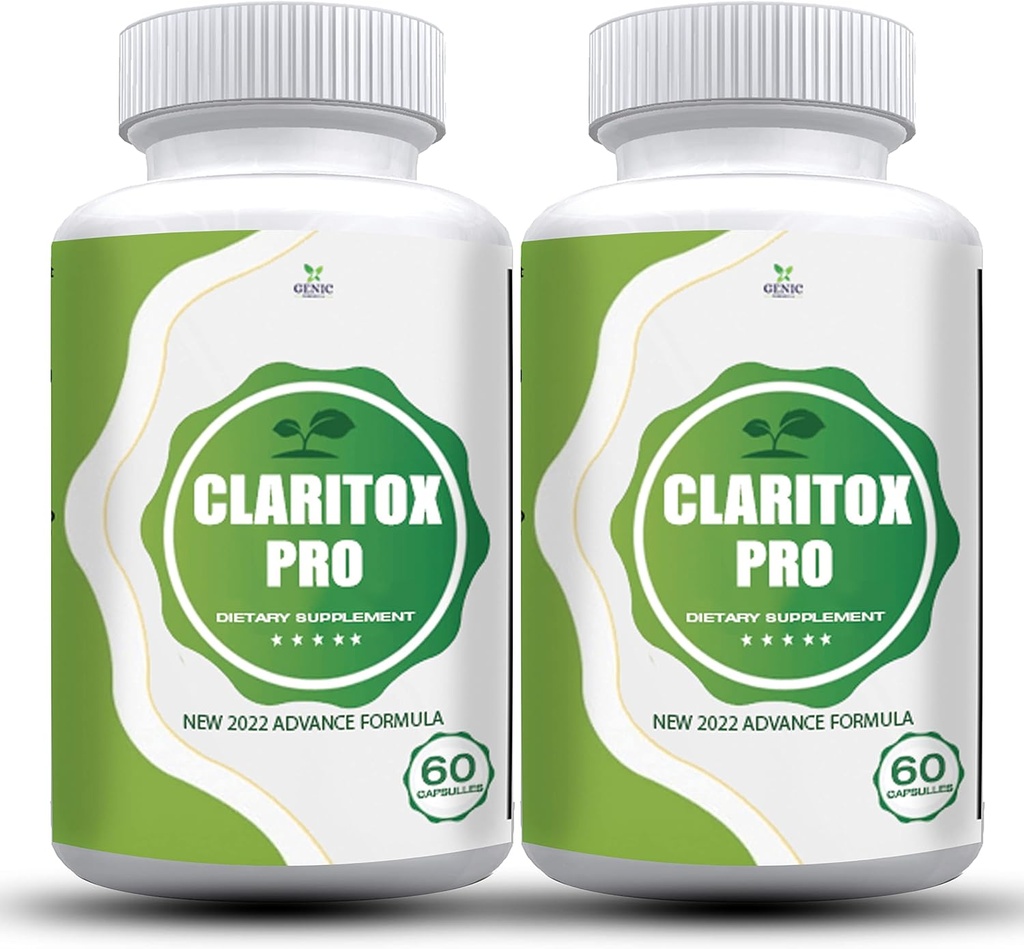Claritox Pro Capsule for Vertigo Support Supplement 2 Packs