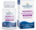 Nordic Naturals Femmes Multivitamin One Daily - Skin, Hair, Energy, & Bone Support - Supplément Immunity - 20 nutriments essentiels - 30 comprimés - 30 portions