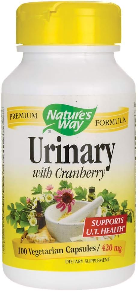 Urinaire naturel avec canneberge - 450 mg - 100 capsules