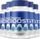 les laboratoires Chrono Boost Pro Capsules, soutient la santé du sommeil et du cerveau, formule avancée, supplément à base de plantes - Pack de 5(300 capsules)
