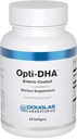Douglas Laboratories Opti-DHA Enteric-Coated (Coté entérique) : Acides gras essentiels oméga-3 pour la santé cardiovasculaire 60 Capsules