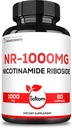 Satoomi NAD Nicotinamide Riboside - NR 1000mg Supplément - 60 Compte pour 30 jours