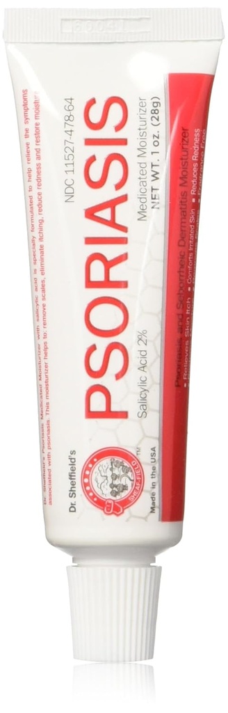 Psoriasis 2 % acide salicyclique, hydratant médicamenté, 1,0 Oz