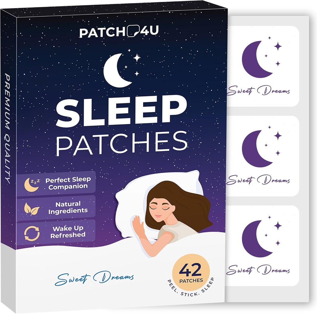 Patchs de sommeil pour adultes Extra Strength (en anglais seulement) Patch de sommeil facile à appliquer avec Melatonin & Valerian (en anglais seulement) Relax & Wake Up Rafraîchi (en anglais seulement) Confort de nuit longue durée pour les hommes et les femmes (en anglais seulement) 42 Patchs