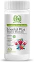 PCW Inositol Plus Capsule de bitartrate de choline, 60 Nombre