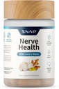 Snap Supplements Nerve Health Support with Lion’s Mane, Organic Turmeric & Herbs – Supports Mental Clarity, Memory, Focus & Nerve Function – 60 Capsules