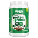 Vega Protéines et Verts Protéines Poudre, Chocolat - 20g Protéines végétales plus légumes, végétaliens, non OGM, protéines de pois pour les femmes et les hommes, 1,3 lb