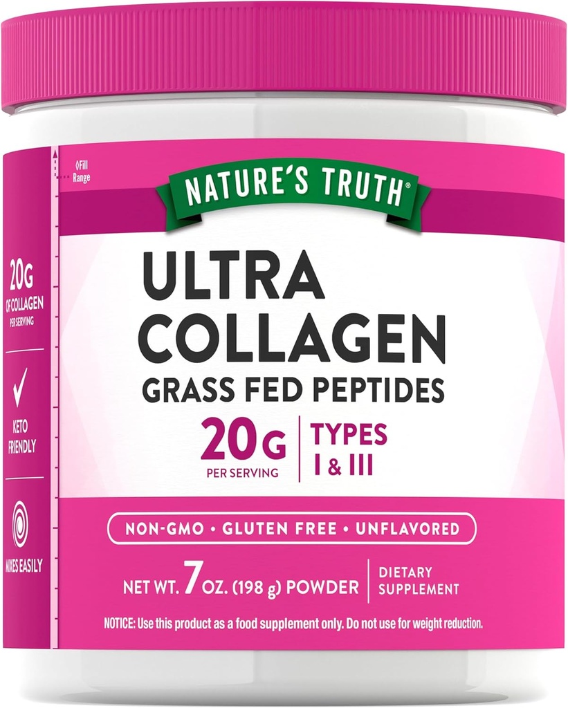 Nature's Truth Collagen Powder.