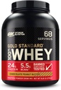 Optimum Nutrition Or Standard 100% poudre de protéines de lactosérum, beurre d'arachide au chocolat, 5 livres (paquetage mai Vary)