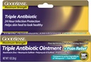 BonSense Force maximale Onguent triple antibiotique et soulagement de la douleur - Adoucit Coupes douloureuses, éraflures et brûlures, prévient l'infection, premiers soins Antibiotique, analgésique externe, 1 oz