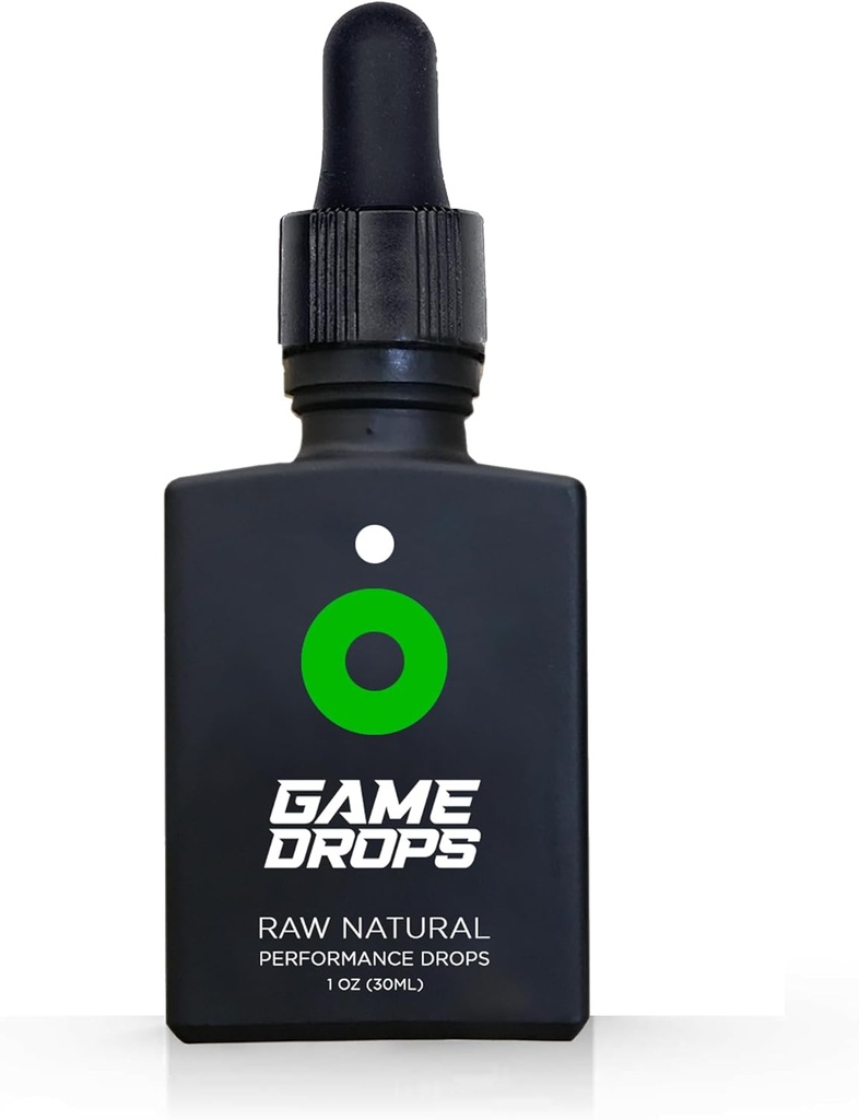 DROP FX Gaming Drops - Nootropic Supplement for Gamers with L-Theanine & Caffeine, Supports Alertness & Energy