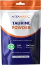 Vitamatic pur Taurine 1000mg 250 portions - Non-OGM, sans gluten
