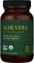 Global Healing Aloe Vera Bio-Activ Organic Leaf Supplement - 200x Formule concentré avec la plus forte concentration d'Acemannan - sans alongine - Gut Health & Immmune Support - 60 Capsules