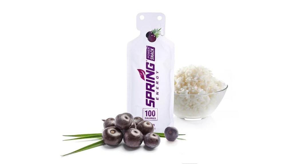 Snack d'alimentation d'açai végétalien - 100 Kcal par énergie de printemps
