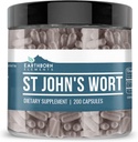 Eléments d'origine terrestre St. Johns Wort 200 Capsules, pures et non diluées, sans additifs