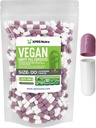 XPRS Nutra Taille 00 Capsules vides - 500 Compte Capsules vides de végétalien - Pilules vides végétariennes - Bricolage Gélule végétale Remplissage- Caps de pilules végétariennes (Lavande/Blanc)