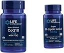 Life Extension Super Ubiquinol CoQ10 avec PQQ, CoQ10, PQQ, shilajit, Heart Health & Super R-Lipoic Acid – Supplément de longévité pour la défense contre le stress oxydatif