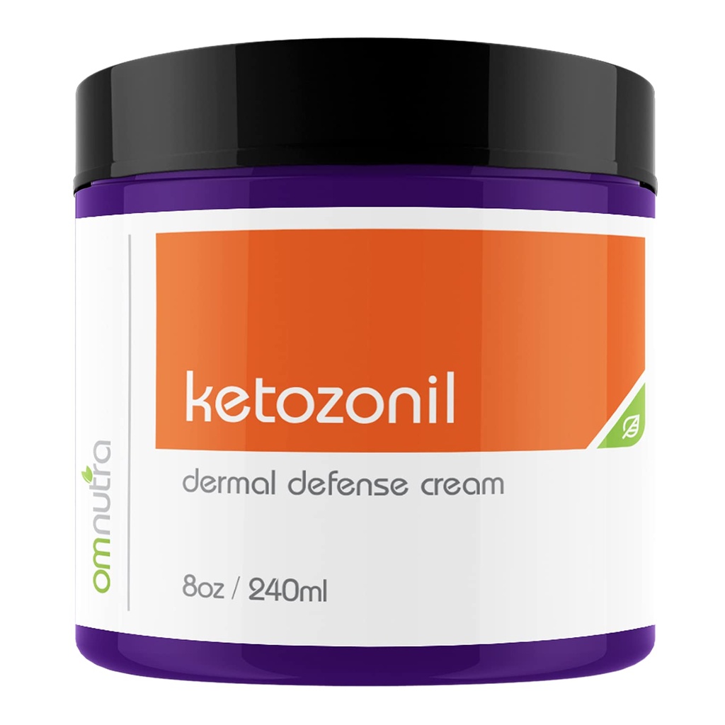 Kétozonil Crème de défense de la peau extra-forte pour la peau - 8OZ OTC Athlètes à base biologique Crème de pied Itch crème