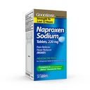 Comprimés de sodium de Naproxen GoodSense 220 Mg, Douleurs céphalées, Bleu, 50 Compte