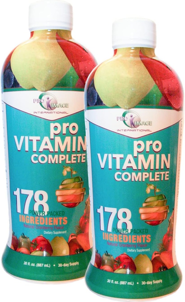 Vitamine Pro complète Vitamine liquide - 2-30 Oz bouteilles.