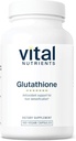 Vital Nutrients Glutathione 400mg | Antioxidant Support for Liver Detox | Vegan Antioxidant Supplement to Promote Liver Health and Liver Detox* | Gluten, Dairy, Soy Free | Non-GMO | 100 Capsules