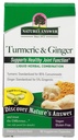 Réponse de la nature Turcuma et Ginger Capsules 90 Count