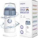 Système d'irrigation nasale Irrigateur de rinçage nasal - Pot de Neti électrique pour l'irrigation nasale - Kit de rinçage sinus