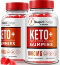 NutraRize (Pack of 2 Rapid Charge Keto + ACV Gummies to Support Overall Health, All Natural Apple Cider Vinegar, Keto Plus ACV Gummy Formula, Gomitas Review (120 Gummies)
