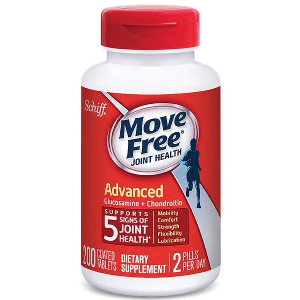 Move Free Advanced, Joint Health (200 Count) (2 Pack)