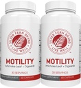 Silver Fern Brand Motility- Non-Laxative Constipation and Slow Motility Boost - 120 Capsules, 60 Day Supply - Contains Artichoke Leaf, Tender Okra Pods, & Winter Cherry