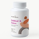 Debloat & Detox - Supplément de Gut & Foie pour les femmes avec le chardon de lait & Dandelion - Formule végétalienne pour soutenir la désintoxication, la digestion, le gonflement - 1 bouteille