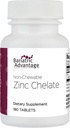 Avantage bariatrique Chélate de zinc non chétif, très absorbant 20 mg de zinc Arginine et de zinc Glycine comprimés pour les patients de chirurgie bariatrique - 180 comprimés