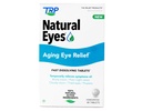Les produits de soulagement Yeux naturels Vieillissement Relief des yeux - Ingrédients actifs 100% naturels - Comprimés à dissolution rapide pour la santé des yeux, mauvaise vision nocturne, yeux fatigués, sécheresse et rougeur 48Ct