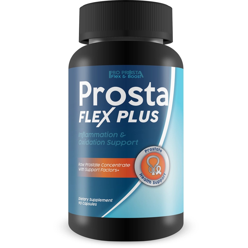 Pro Prosta Flex Plus - Soutien Inflammation réduite, circulation améliorée, stress oxydatif réduit, et une meilleure santé générale - Mélange à base de plantes avec curcuma pour la prostate - Formule masculine