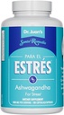 Santo Remedio Ashwagandha, support du stress, complément alimentaire, 1000 mg par portion, 180 capsules, pas de saveurs artificielles, pas de couleurs artificielles, sans sucre et sans sodium, végétarien