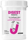 Jetson Digest - Digestion et soutien immunitaire Formulation probiotique – favorise le mouvement régulier de l'intestin, améliore la digestion et le gonflement, soutient l'immunité - sans gluten, végétarien, non-OGM (31 comte)
