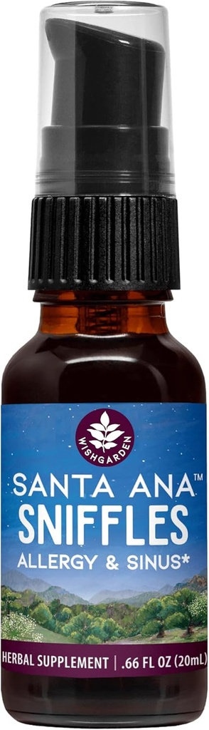 WishJarden Herbes Santa Ana Sniffles .66 Fl Oz
