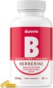 Berberine HCL 500mg - Soutient le métabolisme sain, le coeur et le système immunitaire* - Non-OGM, sans gluten, sans végétatif - 60 capsules