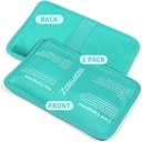 Gel Ice Pack pour les blessures Reutilisable Soft Freezer Ice Bag avec Strap- Hot Cold Compresse Packs pour l'enflure Bruses Chirurgie Bout de genou Dos Poignard de cheville Elbow Sagesse Dent-1 Pack