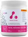 ATP LAB Collagène de rayonnement total - Peach Mango Flavor, 360g - Collagène Peptides Poudre pour femmes - Supplément hydrolysé de protéines de collagène avec biotine