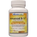 Laboratoires Wonder Vitamine B12 (1000 mcg), B6 (5mg), Acide folique (400 mcg) et Biotine (25 mcg) - Formulé avec de la vitamine méthylcobalamine B-12 (250 comprimés)