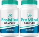 Rize labs ProMind Complex Supplément, formule de soutien de la mémoire organique, ProMind Complex pour renforcer le cerveau, ProMind Complex utilisé pour stimuler la mémoire, Pro Mind Reviews (120 capsules) (Pack de 2)