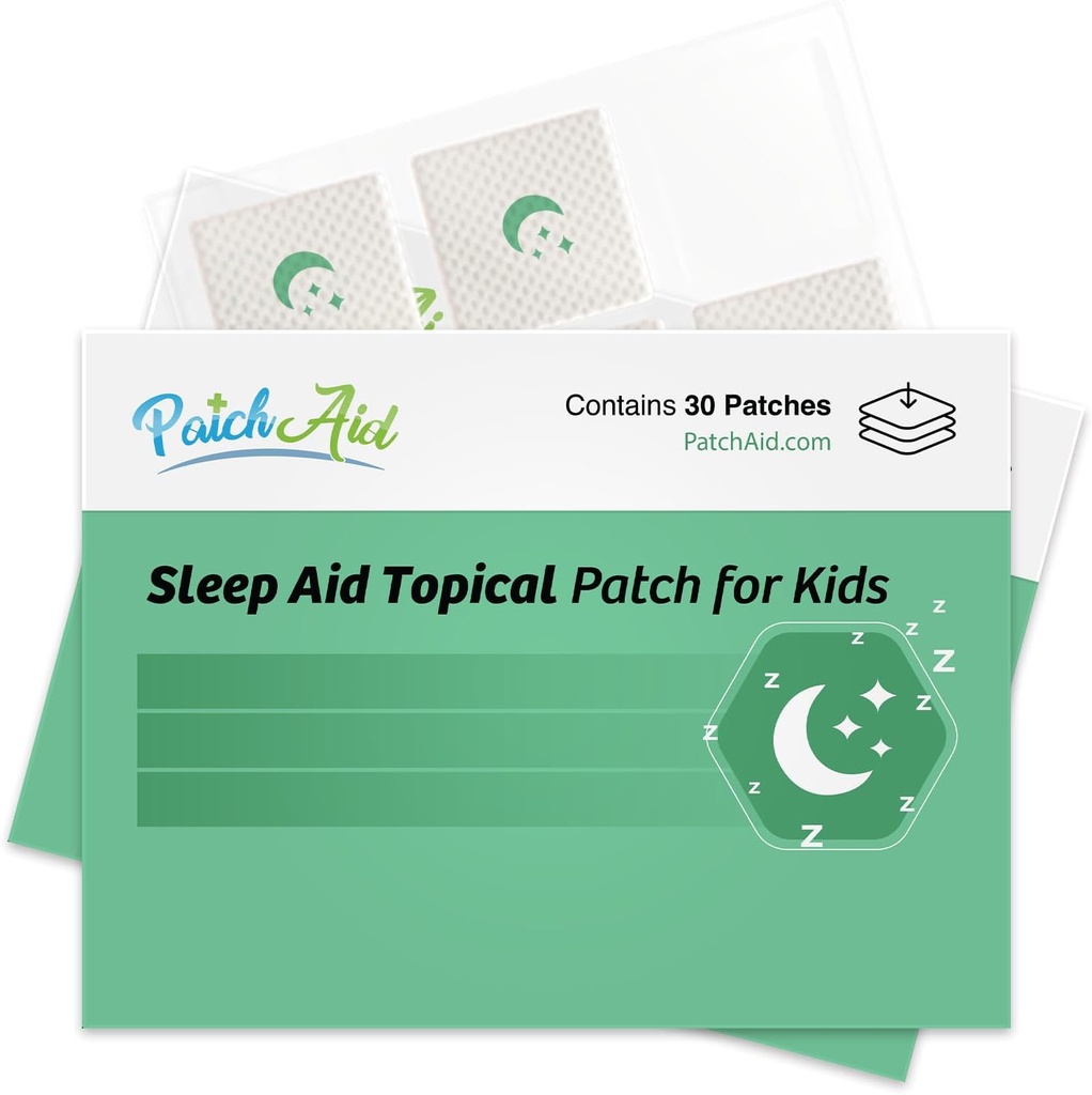 PatchAid Aide au sommeil Patch thématique pour les enfants 30 jours d'approvisionnement