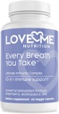 Supplément de soutien immunitaire – Ingrédients naturels pour le soutien du système immunitaire (60 capsules) – Immune Booster contenant de la sureau, de la vitamine C et E, du zinc et de l'échinacée pour adultes