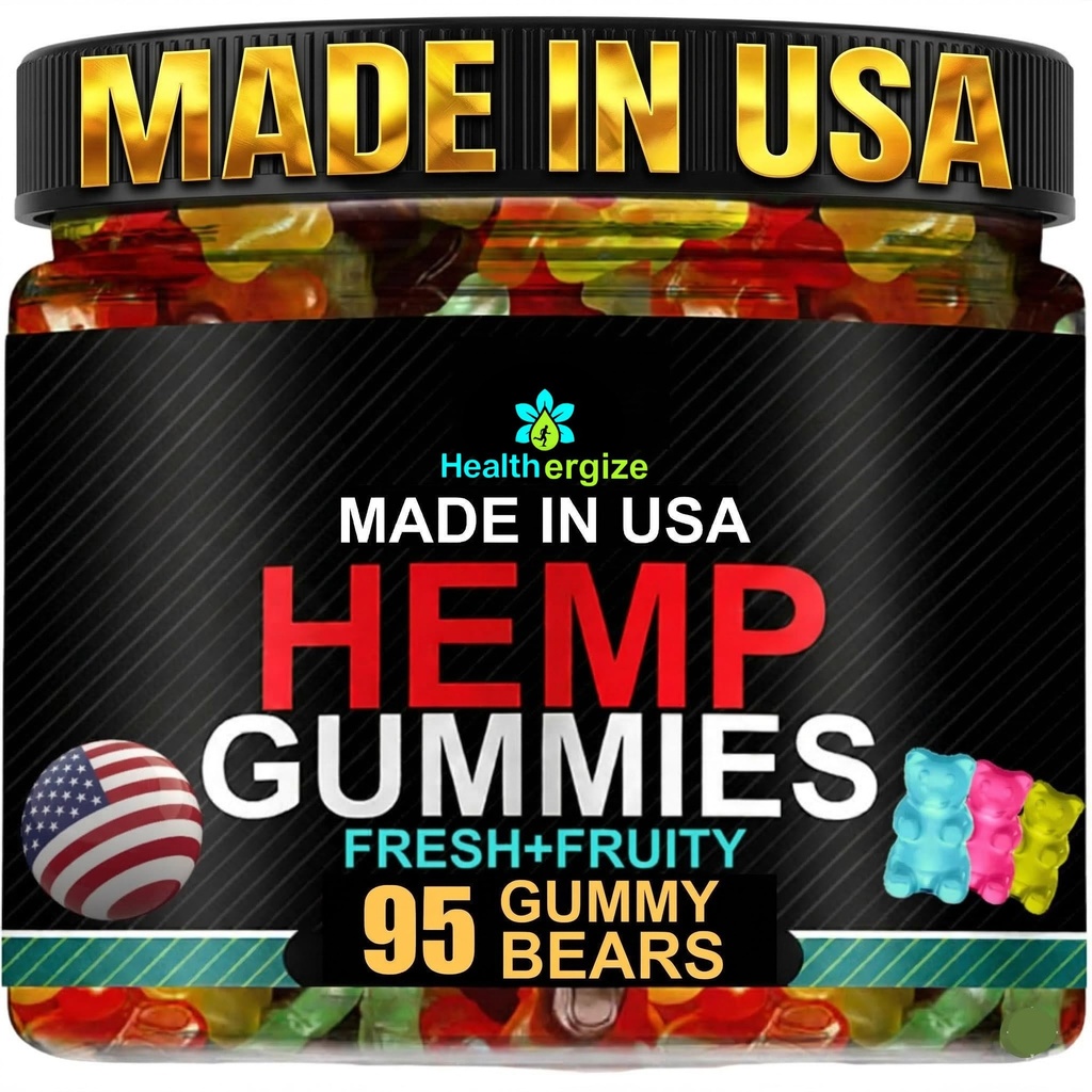 Gummies de chanvre Sleep Edibles for Peace and Relaxation-High Potency Pure Extra Strength Huile de chanvre fabriquée aux États-Unis