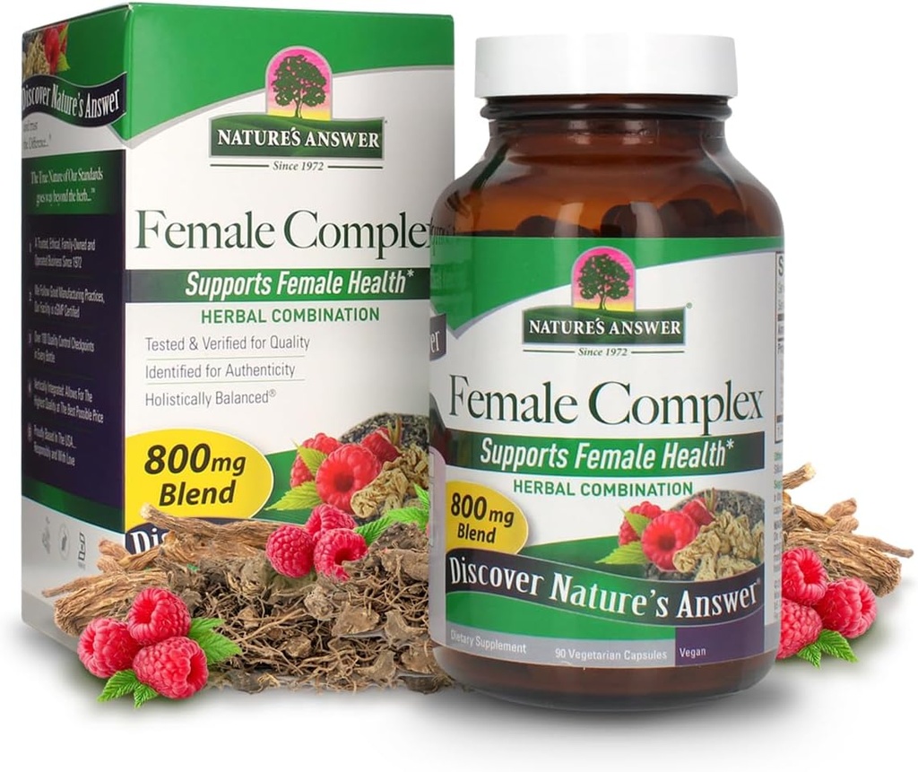 Nature's Answer Female Complex, 90-Count,800 mg by Nature's Answer