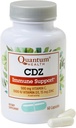 Quantum Health CDZ Supplément de soutien immunitaire Vitamine C 500 mg, Vitamine D 1000 UI Plus Zinc 15 mg Complexe puissant de soutien du bien-être corporel entier - Boost de l'immunité quotidienne pour les femmes et les hommes - 60 capsules