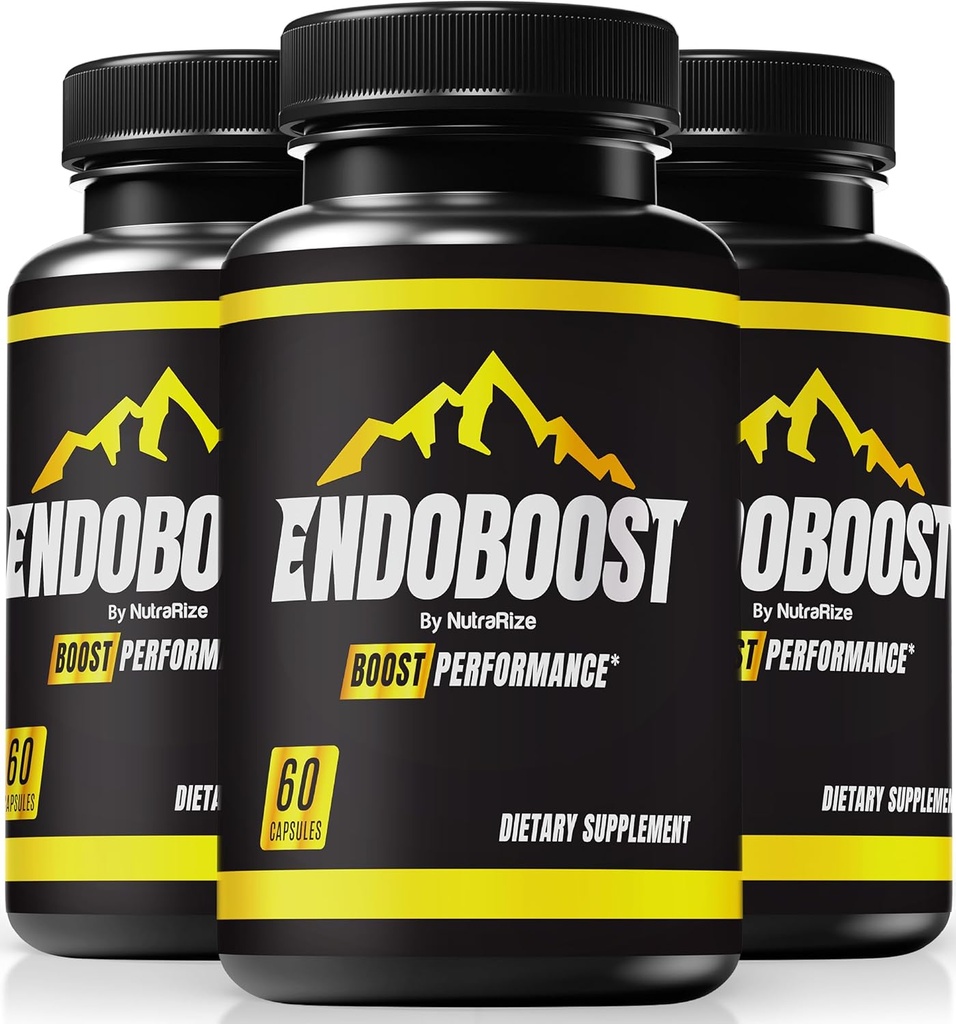 (3 Pack) Endoboost pour les hommes - (officiel) Endoboost Performance, Suppléments Endo Boost, Capsules Endoboost Boost, Endoboost Reviews for Health Pills Pro Advanced Formula (180 Capsules)