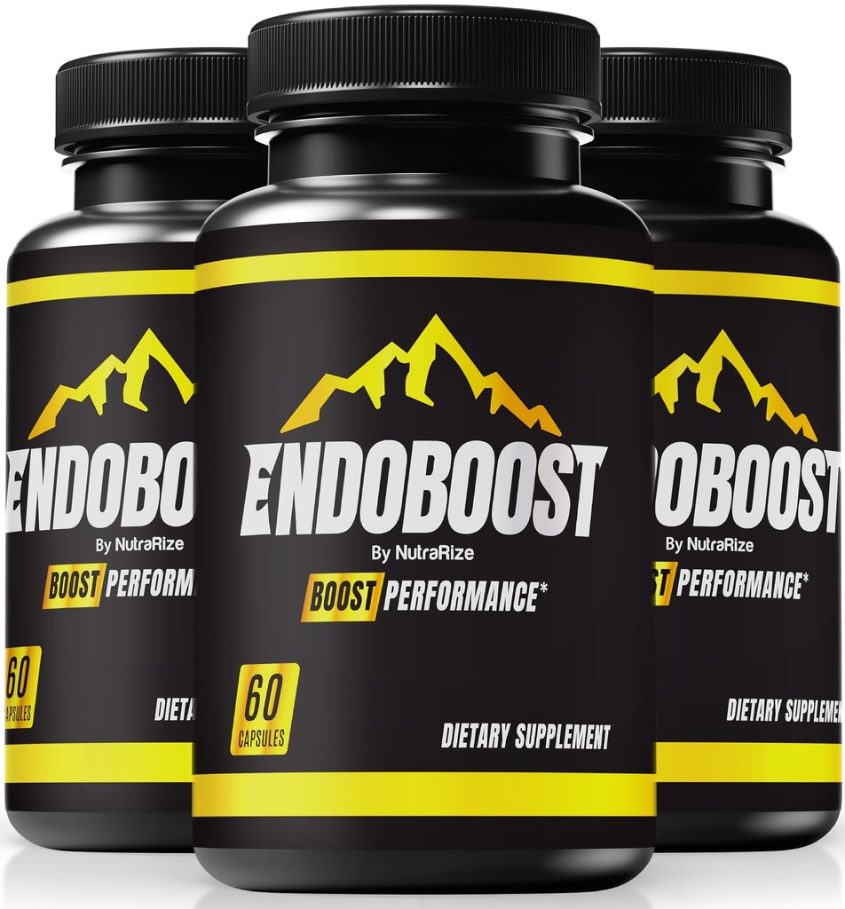 (3 Pack) Endoboost pour les hommes - (officiel) Endoboost Performance, Suppléments Endo Boost, Capsules Endoboost Boost, Endoboost Reviews for Health Pills Pro Advanced Formula (180 Capsules)