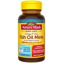 Nature Made Extra Strength Burp Moins d'huile de poisson Omega 3 Suppléments 1400 mg Minis, Omega 3 Huile de poisson comme esters d'éthyle pour les yeux du cerveau en santé, 60 Softgels, 30 jours d'approvisionnement